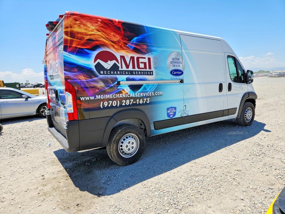 57477346 :رقم المزاد ، 3C6LRVDG4SE564274 vin ، 2025 Ram Promaster 2500 مزاد بيع