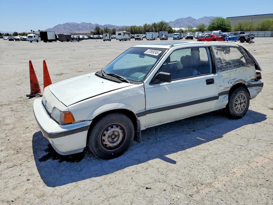 1986 Honda Civic მანქანა იყიდება აუქციონზე, vin: JHMAH5336GS023389, აუქციონის ნომერი: 57669246