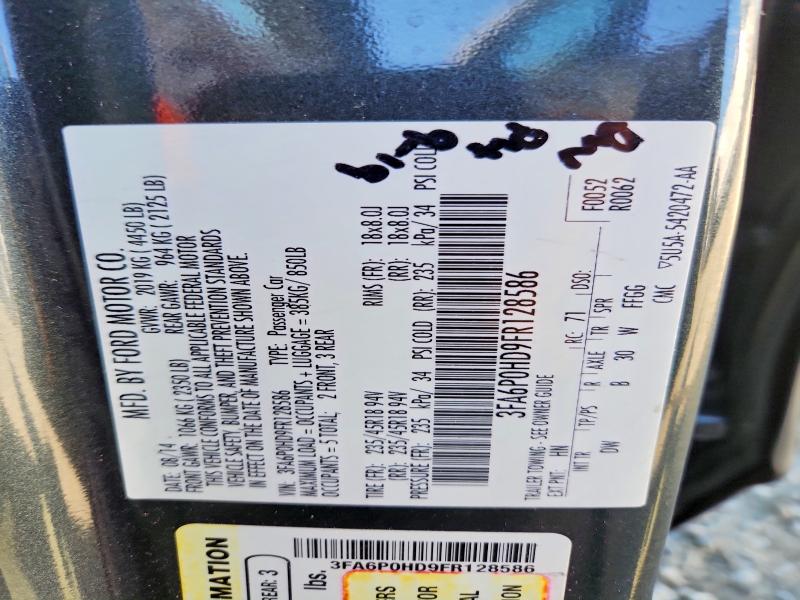 Продажа на аукционе авто 2015 Ford Fusion, vin: 3FA6P0HD9FR128586, номер лота: 57321976