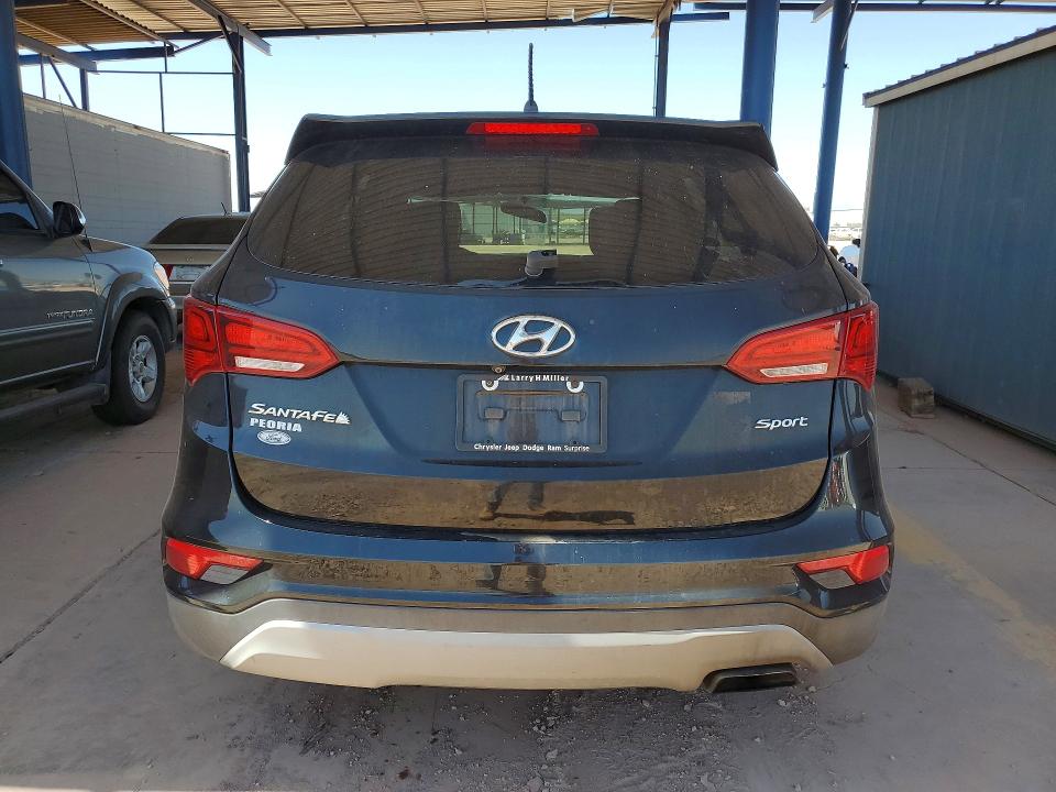 56598866 :رقم المزاد ، 5NMZT3LB0JH095531 vin ، 2018 Hyundai Santa Fe Sport مزاد بيع