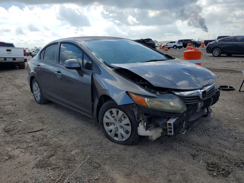 Продаж на аукціоні авто 2012 Honda Civic, vin: 2HGFB2F51CH334137, номер лоту: 53182656