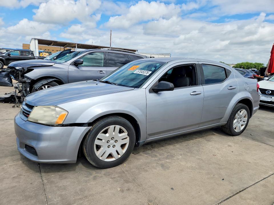 57045376 :رقم المزاد ، 1C3CDZABXDN756485 vin ، 2013 Dodge Avenger مزاد بيع