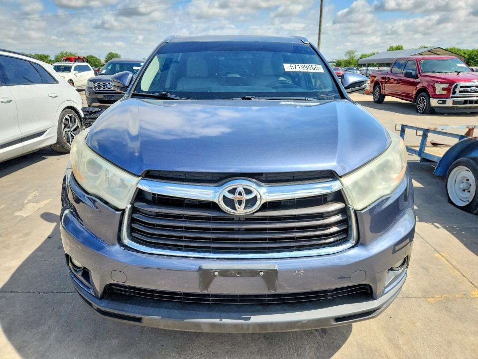 Aukcja sprzedaży 2014 Toyota Highlander, vin: 5TDKKRFH3ES037715, numer aukcji: 57199866