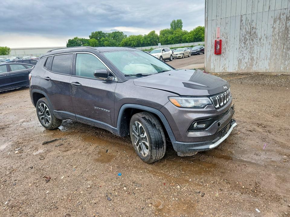 Aukcja sprzedaży 2022 Jeep Compass, vin: 3C4NJDCB8NT126897, numer aukcji: 57907316