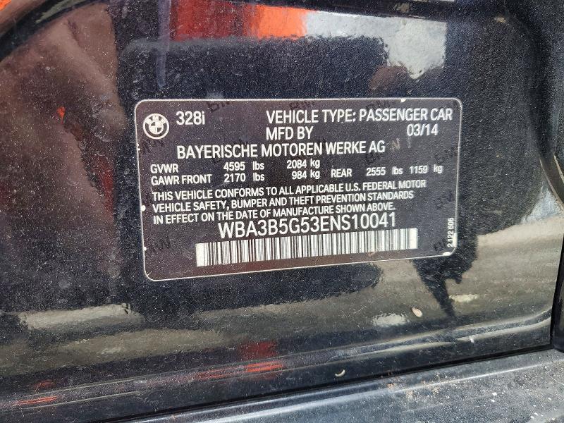 Aukcja sprzedaży 2014 Bmw 328, vin: WBA3B5G53ENS10041, numer aukcji: 55702606