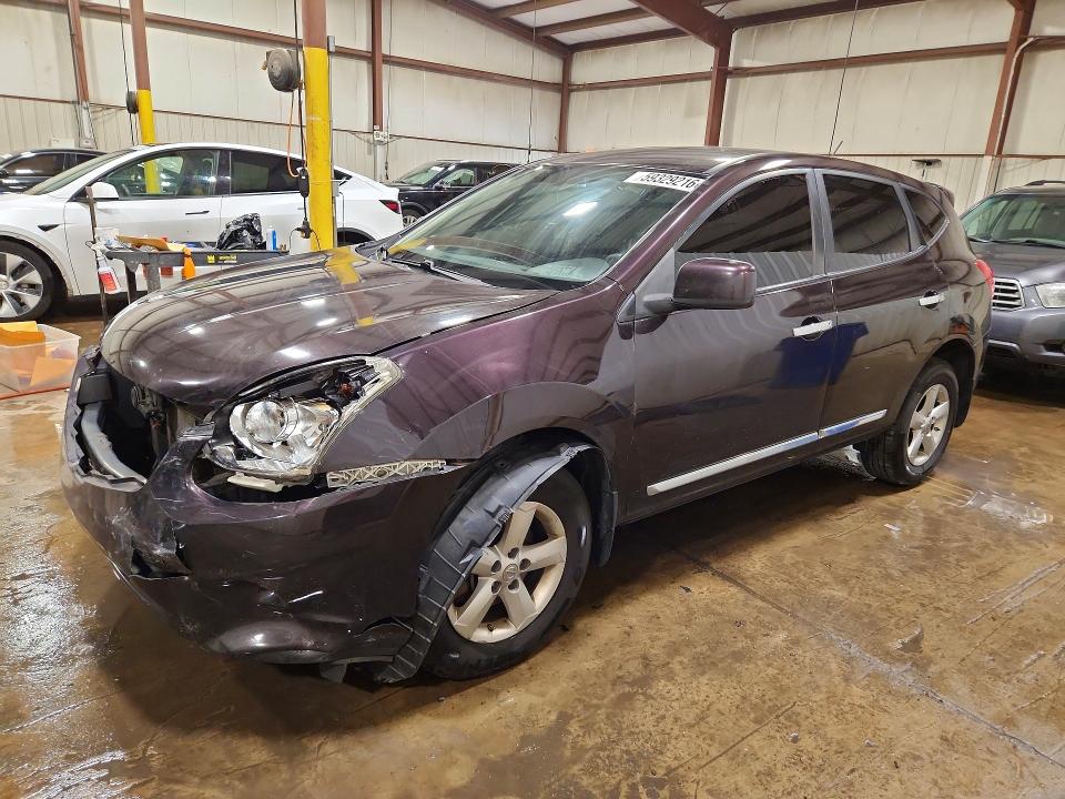 59329216 :رقم المزاد ، JN8AS5MV3DW661403 vin ، 2013 Nissan Rogue مزاد بيع