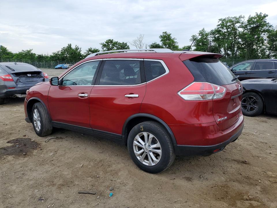 2016 Nissan Rogue მანქანა იყიდება აუქციონზე, vin: KNMAT2MVXGP619025, აუქციონის ნომერი: 56789646