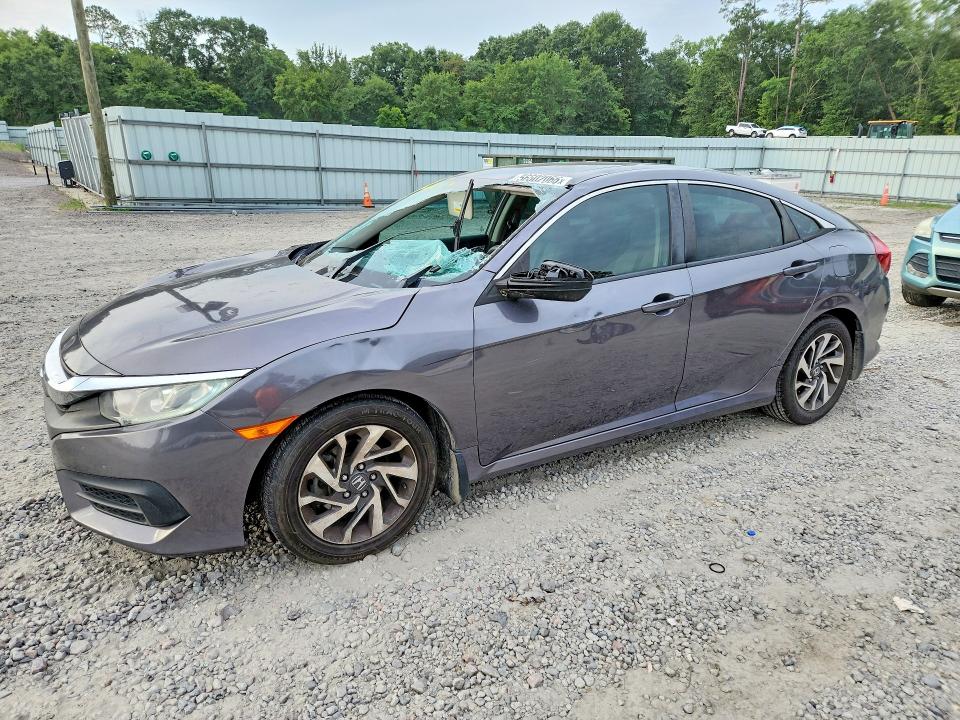 56602066 :رقم المزاد ، 19XFC2F74GE012929 vin ، 2016 Honda Civic مزاد بيع