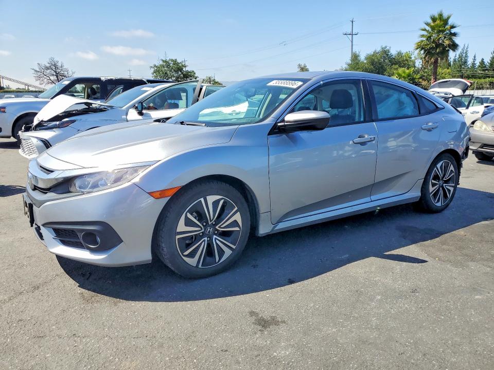 55588896 :رقم المزاد ، 19XFC1F75HE202296 vin ، 2017 Honda Civic مزاد بيع