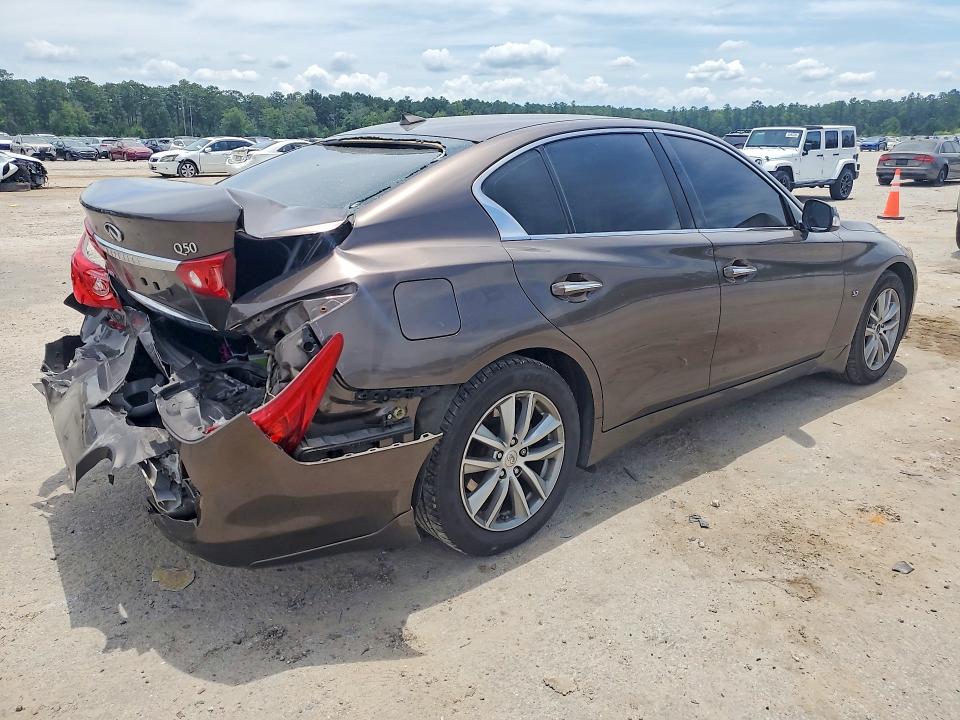 56581526 :رقم المزاد ، JN1BV7AR6FM397928 vin ، 2015 Infiniti Q50 مزاد بيع