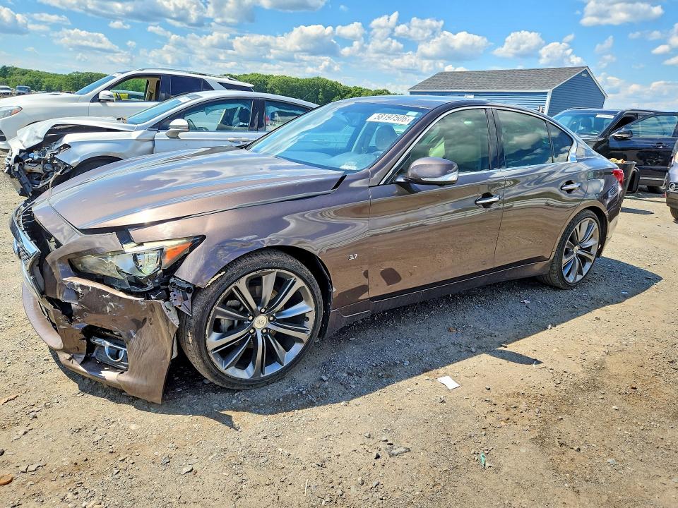 Aukcja sprzedaży 2014 Infiniti Q50, vin: JN1BV7AR9EM683870, numer aukcji: 58197506