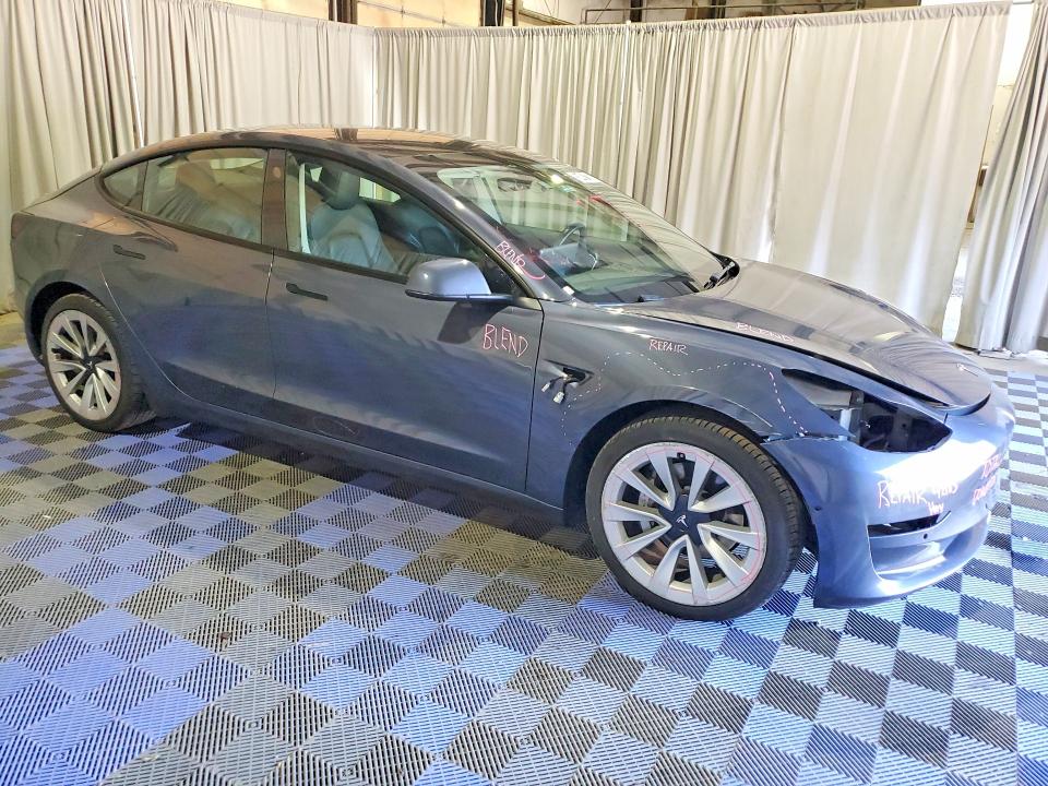 Продажа на аукционе авто 2022 Tesla Model 3, vin: 5YJ3E1EA7NF370327, номер лота: 55447166
