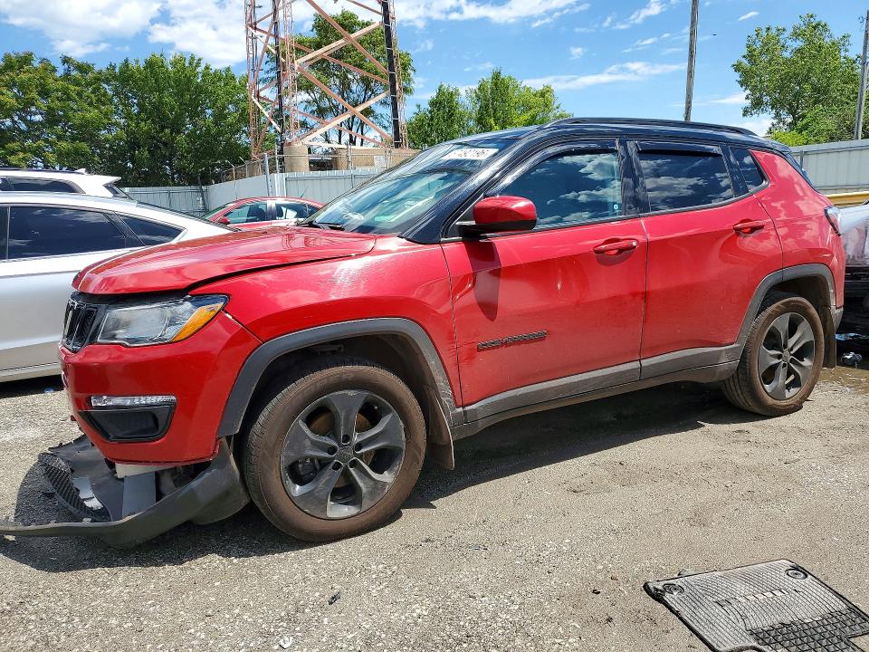 Auction sale of the 2018 Jeep Compass, vin: 3C4NJDBB2JT433834, lot number: 57492196