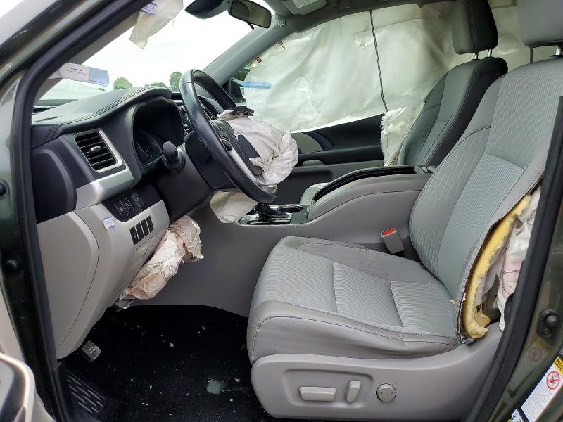 2017 Toyota Highlander მანქანა იყიდება აუქციონზე, vin: 5TDBZRFHXHS358229, აუქციონის ნომერი: 57754966