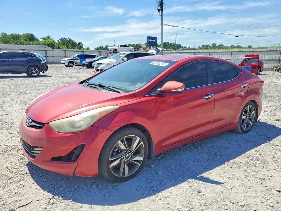 56164296 :رقم المزاد ، KMHDH4AEXFU299618 vin ، 2015 Hyundai Elantra مزاد بيع