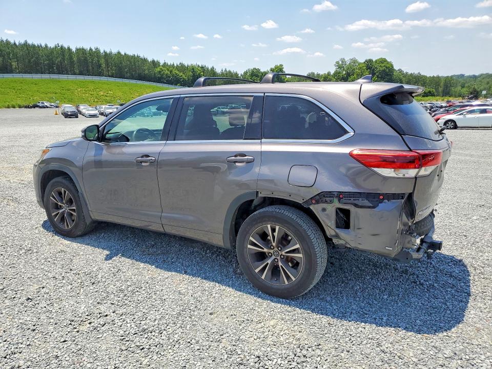 2017 Toyota Highlander მანქანა იყიდება აუქციონზე, vin: 5TDBZRFH2HS378555, აუქციონის ნომერი: 58716216