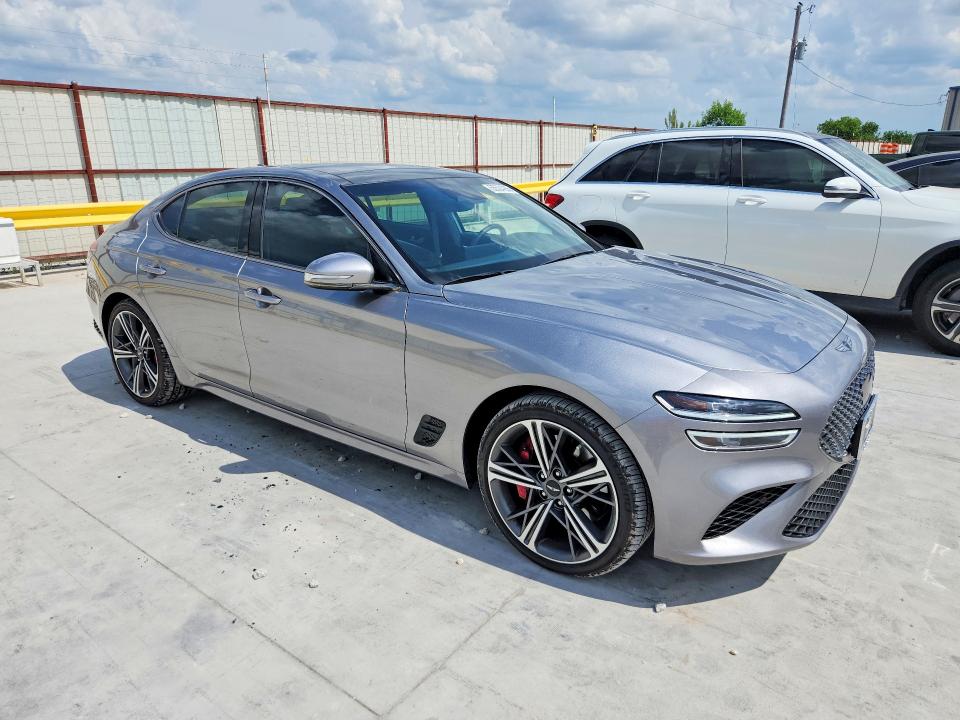 2025 Genesis G70 მანქანა იყიდება აუქციონზე, vin: KMTG34SCXSU158962, აუქციონის ნომერი: 55534266