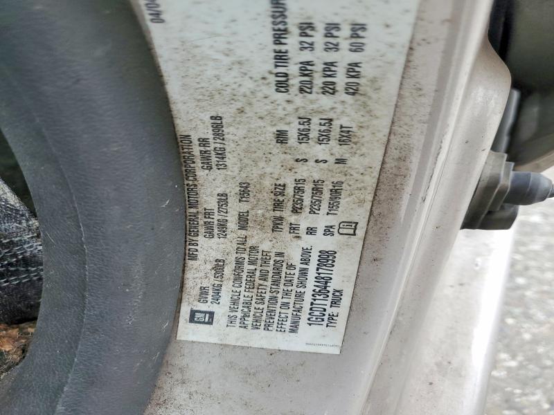 2004 Chevrolet Colorado მანქანა იყიდება აუქციონზე, vin: 1GCDT136448178998, აუქციონის ნომერი: 59325486