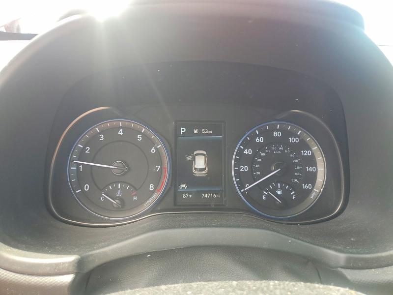 57376916 :رقم المزاد ، KM8K12AA2MU709922 vin ، 2021 Hyundai Kona مزاد بيع