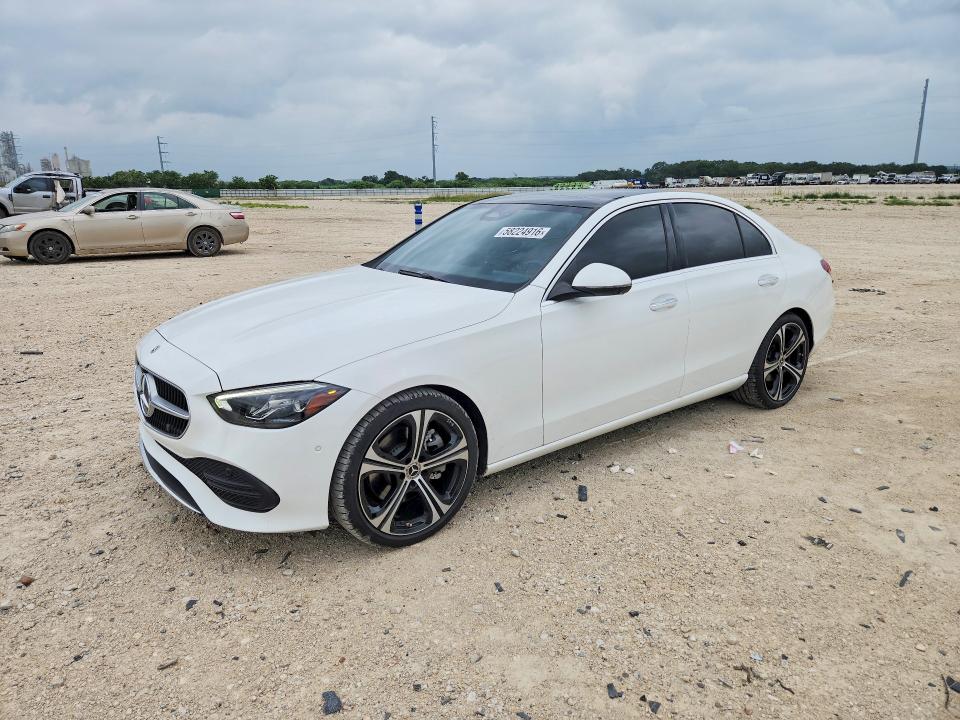 2022 Mercedes-benz C მანქანა იყიდება აუქციონზე, vin: W1KAF4GBXNR053475, აუქციონის ნომერი: 58224916