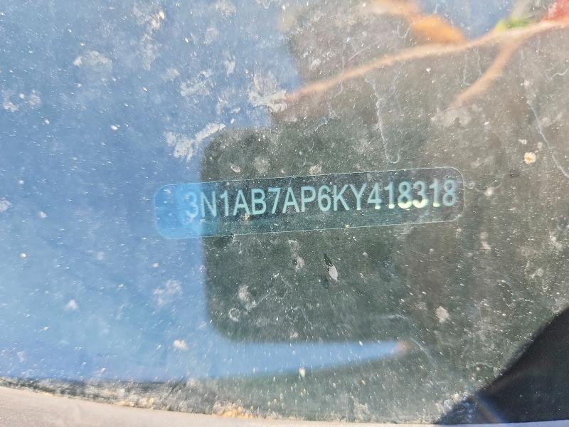 Продажа на аукционе авто 2019 Nissan Sentra, vin: 3N1AB7AP6KY418318, номер лота: 58617216