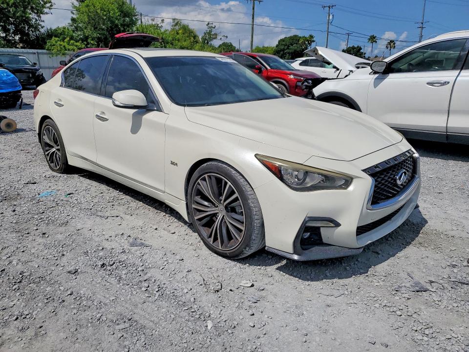 Aukcja sprzedaży 2018 Infiniti Q50, vin: JN1EV7AP3JM360503, numer aukcji: 58001126