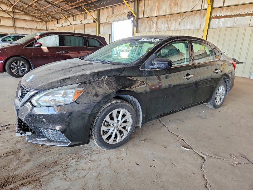 55762976 :رقم المزاد ، 3N1AB7AP5JY227729 vin ، 2018 Nissan Sentra مزاد بيع
