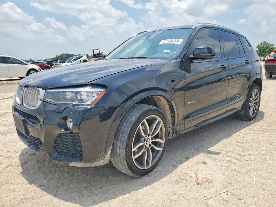 2015 Bmw X3 მანქანა იყიდება აუქციონზე, vin: 5UXWZ7C56F0F76363, აუქციონის ნომერი: 57134976