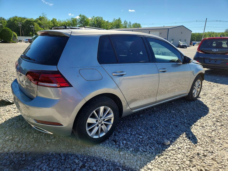 2019 Volkswagen Golf მანქანა იყიდება აუქციონზე, vin: 3VWG57AU4KM015091, აუქციონის ნომერი: 57240106