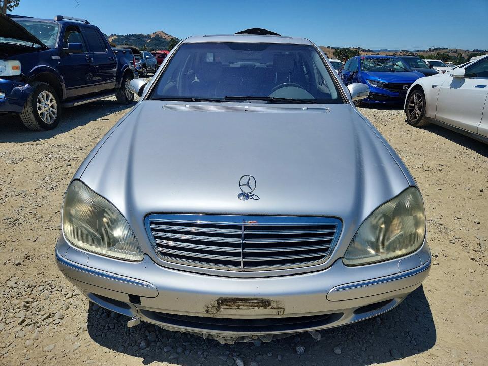 2001 Mercedes-benz S მანქანა იყიდება აუქციონზე, vin: WDBNG70J21A171135, აუქციონის ნომერი: 57757396