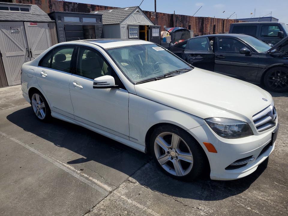 Продажа на аукционе авто 2011 Mercedes-benz C, vin: WDDGF5EB8BR187092, номер лота: 52932266