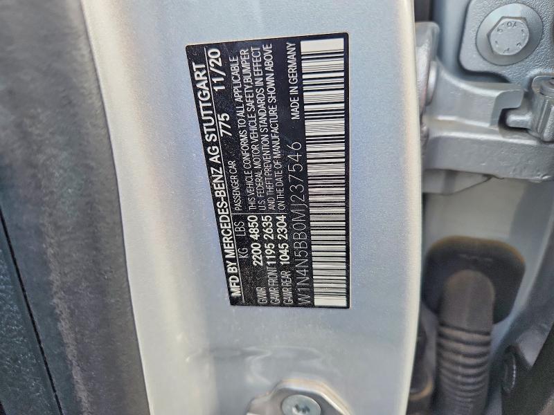 Aukcja sprzedaży 2021 Mercedes-benz Gla, vin: W1N4N5BB0MJ237546, numer aukcji: 58060086