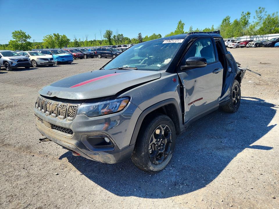 55743046 :رقم المزاد ، 3C4NJDDNXPT565790 vin ، 2023 Jeep Compass مزاد بيع