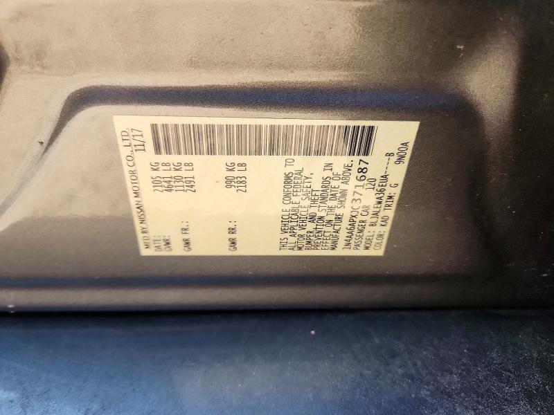 Aukcja sprzedaży 2018 Nissan Maxima, vin: 1N4AA6APXJC371687, numer aukcji: 56355176