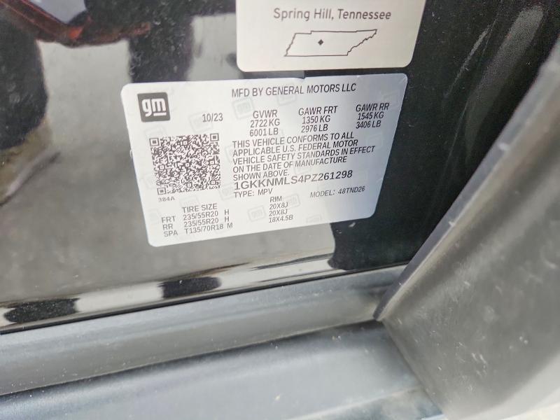 Aukcja sprzedaży 2023 Gmc Acadia, vin: 1GKKNMLS4PZ261298, numer aukcji: 57860066