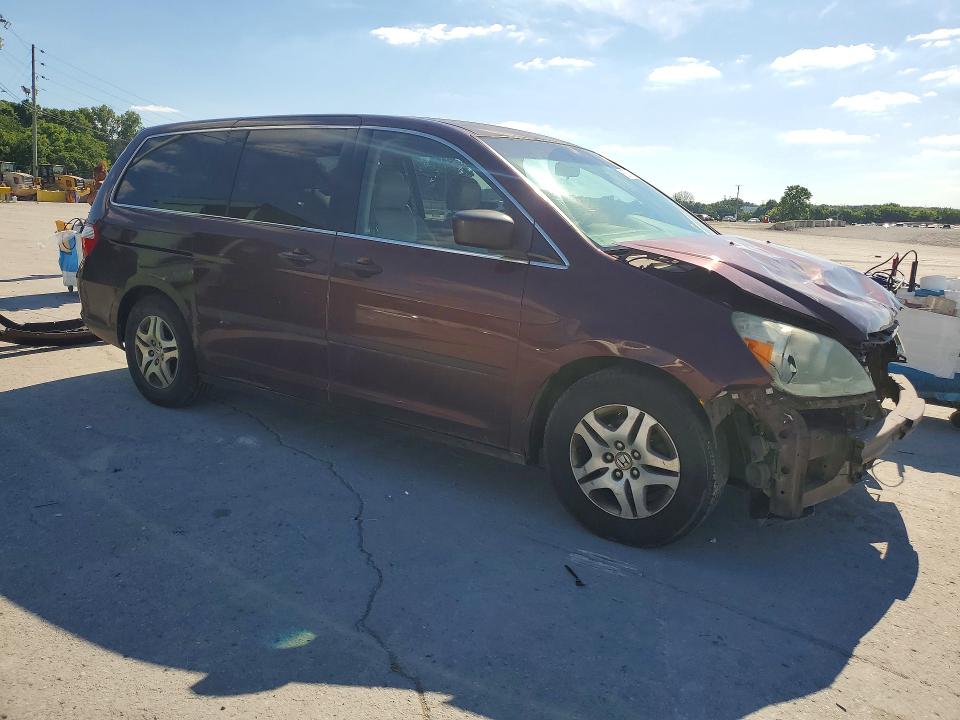 2007 Honda Odyssey მანქანა იყიდება აუქციონზე, vin: 5FNRL38287B087616, აუქციონის ნომერი: 55871176