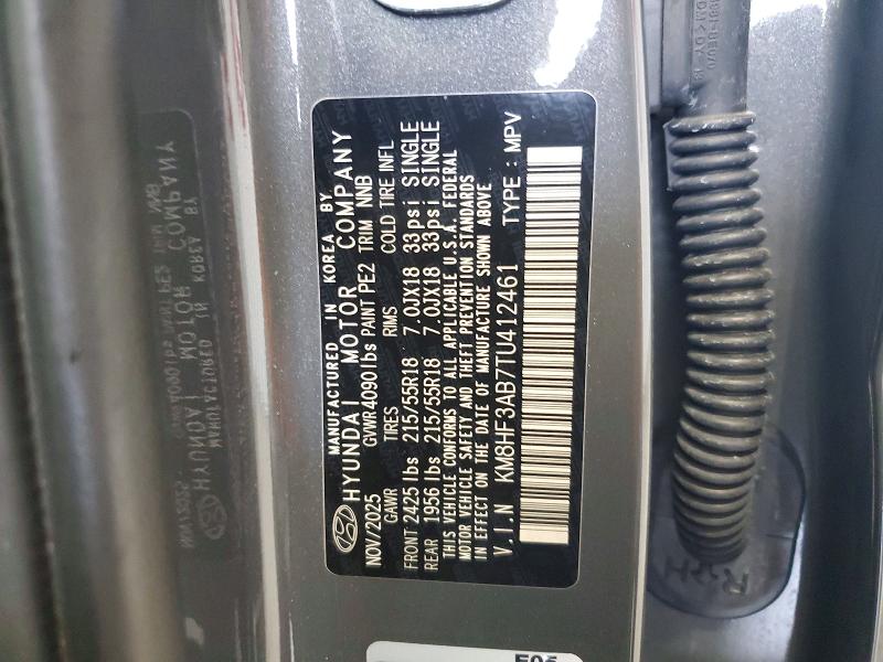 Продажа на аукционе авто 2026 Hyundai Kona, vin: KM8HF3AB7TU412461, номер лота: 54526686