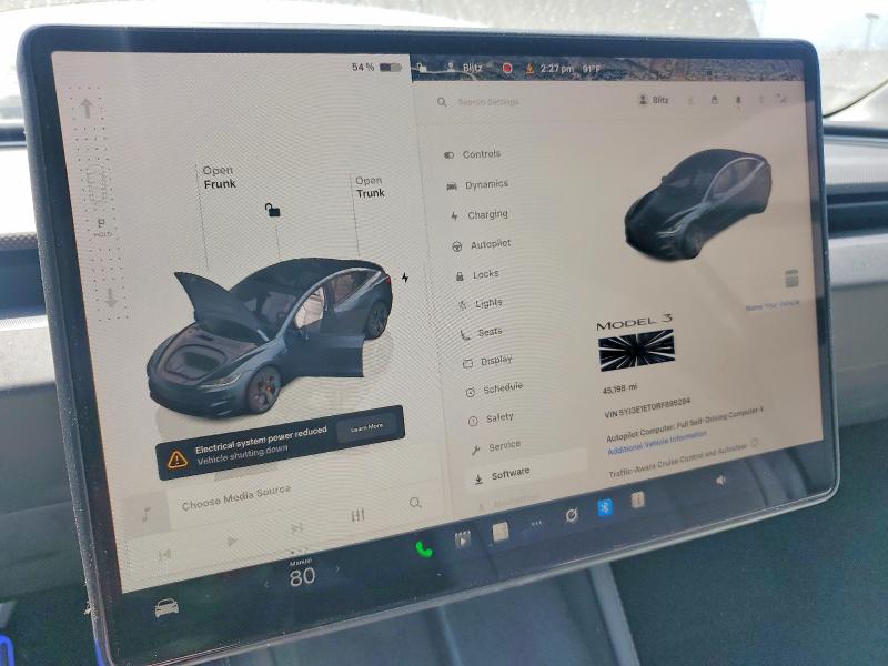 Продажа на аукционе авто 2024 Tesla Model 3, vin: 5YJ3E1ET0RF895284, номер лота: 52506036