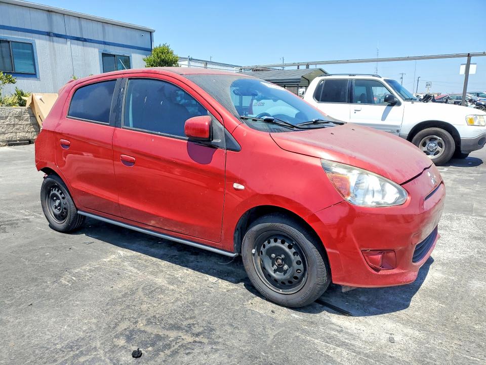58932446 :رقم المزاد ، ML32A3HJ4FH032323 vin ، 2015 Mitsubishi Mirage مزاد بيع