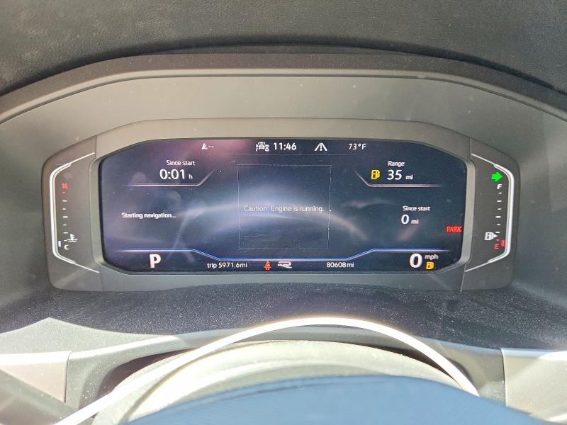 2022 Volkswagen Atlas Cross Sport მანქანა იყიდება აუქციონზე, vin: 1V2FE2CAXNC207396, აუქციონის ნომერი: 55852946