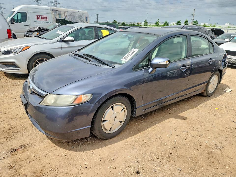 Auction sale of the 2008 Honda Civic, vin: JHMFA36288S023980, lot number: 58806256