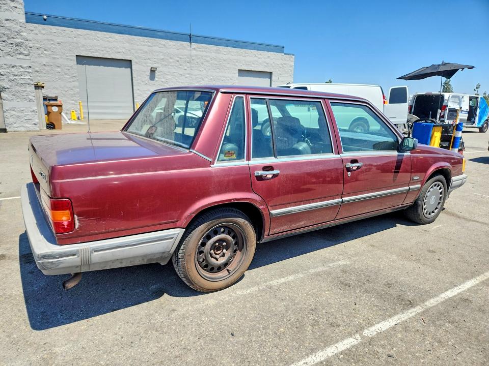 1990 Volvo 740 მანქანა იყიდება აუქციონზე, vin: YV1FA8848L2452536, აუქციონის ნომერი: 59016026