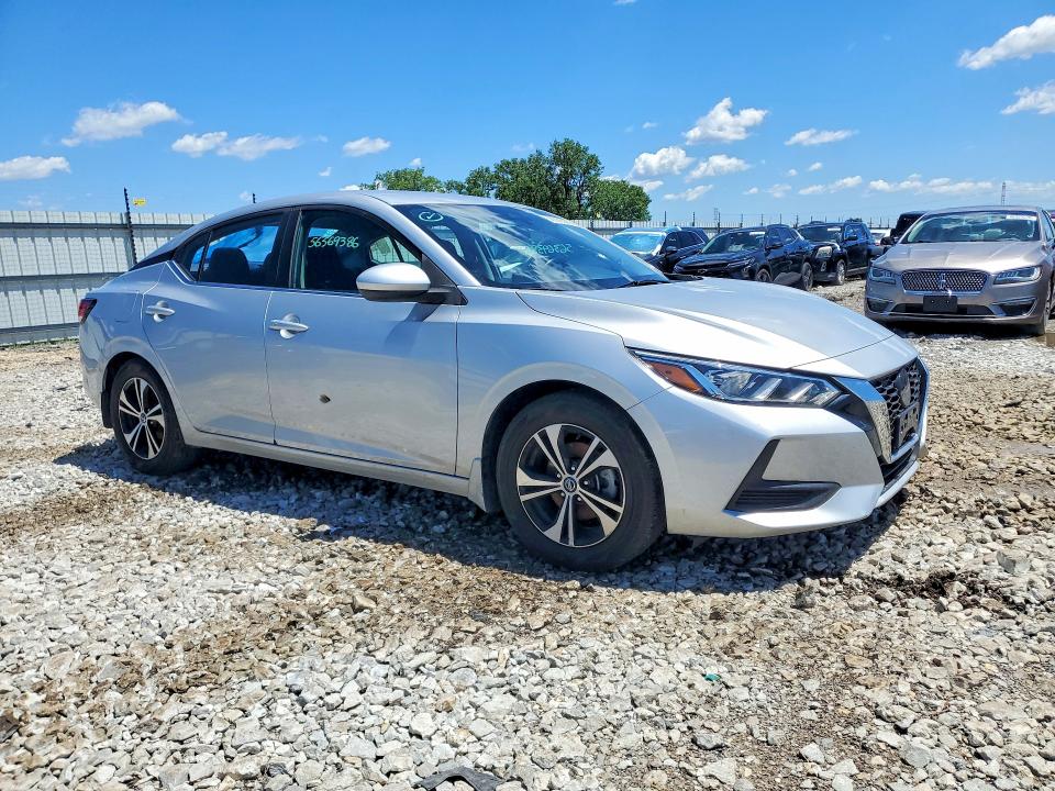 2021 Nissan Sentra მანქანა იყიდება აუქციონზე, vin: 3N1AB8CV9MY326852, აუქციონის ნომერი: 56369386