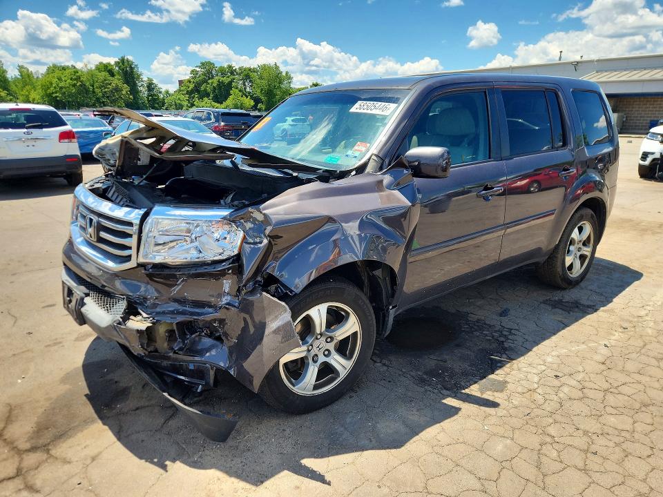 Продажа на аукционе авто 2013 Honda Pilot, vin: 5FNYF4H40DB071559, номер лота: 58505446