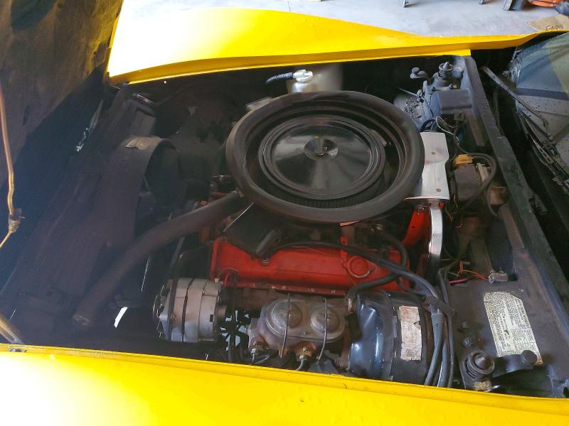 1973 Chevrolet Corvette მანქანა იყიდება აუქციონზე, vin: 1Z37J3S413935, აუქციონის ნომერი: 57521516
