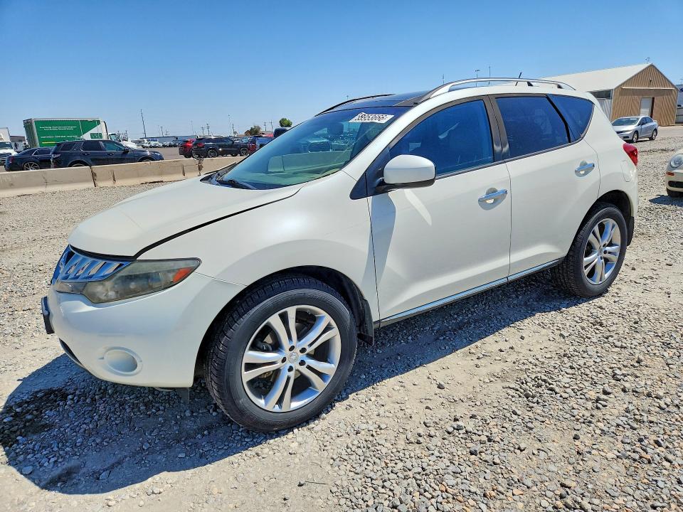 2009 Nissan Murano მანქანა იყიდება აუქციონზე, vin: JN8AZ18WX9W157526, აუქციონის ნომერი: 58953666