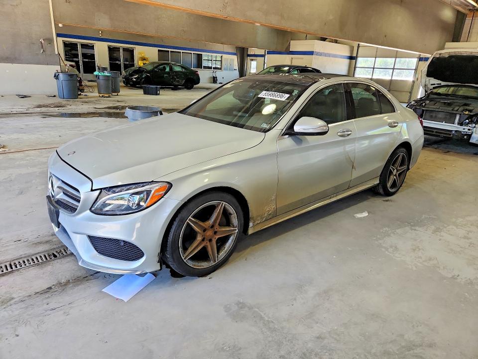 Auction sale of the 2015 Mercedes-benz C, vin: 55SWF4KB1FU095417, lot number: 55986896