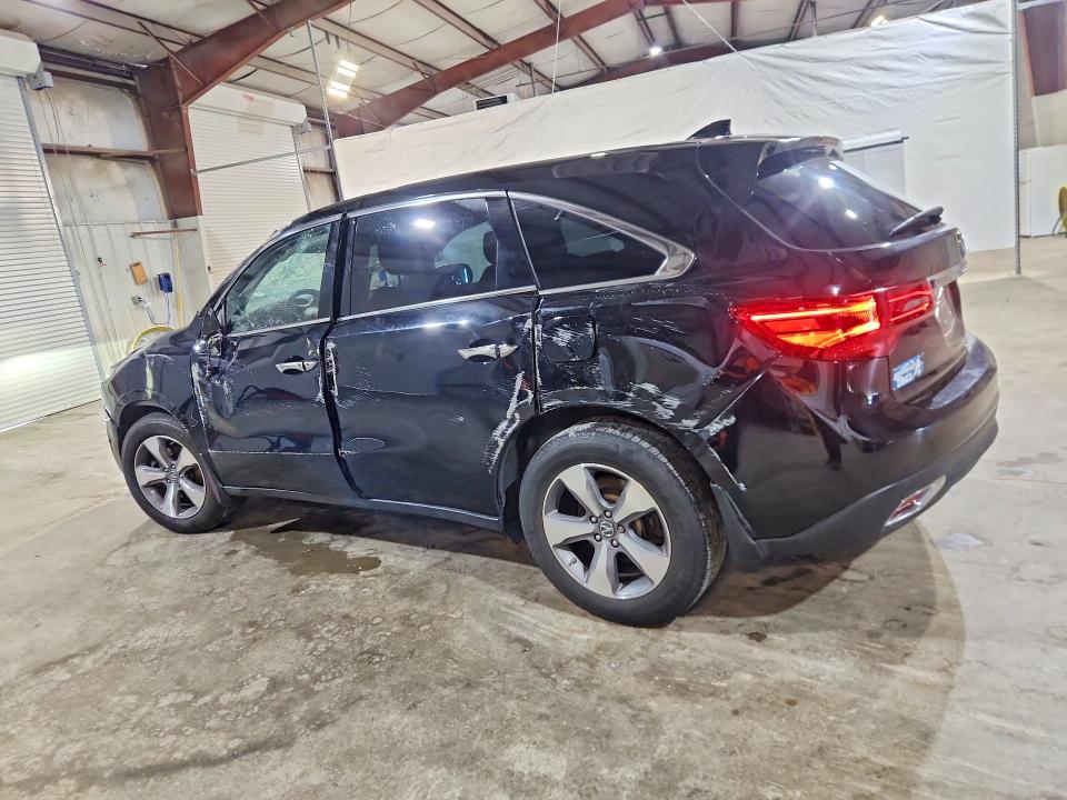 58072016 :رقم المزاد ، 5FRYD4H26GB002169 vin ، 2016 Acura Mdx مزاد بيع