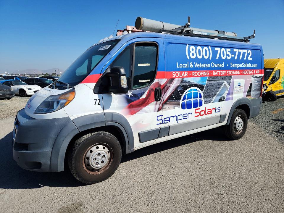 2017 Ram Promaster 1500 მანქანა იყიდება აუქციონზე, vin: 3C6TRVAG7HE547983, აუქციონის ნომერი: 56173606