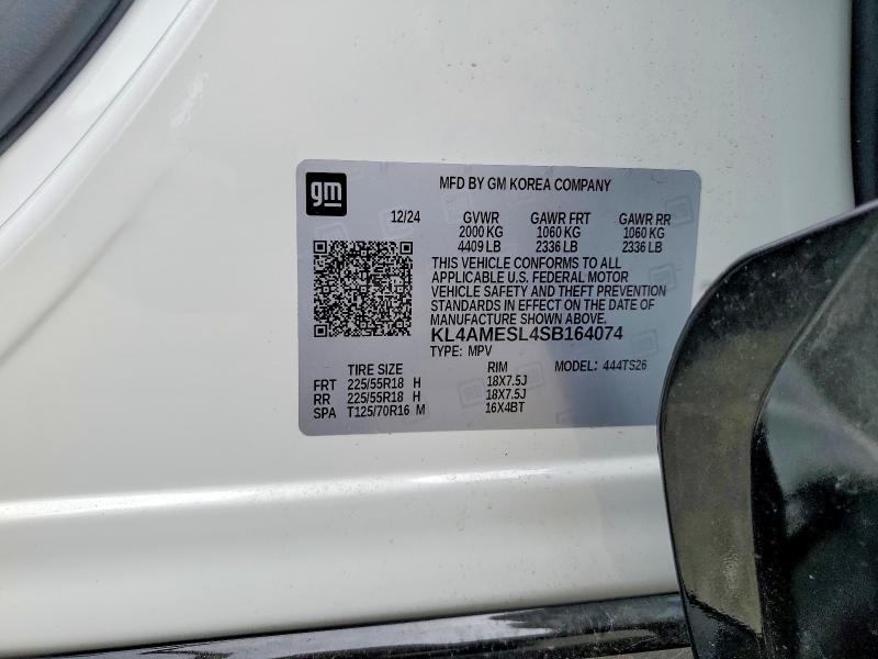 Aukcja sprzedaży 2025 Buick Encore Gx, vin: KL4AMESL4SB164074, numer aukcji: 58398176